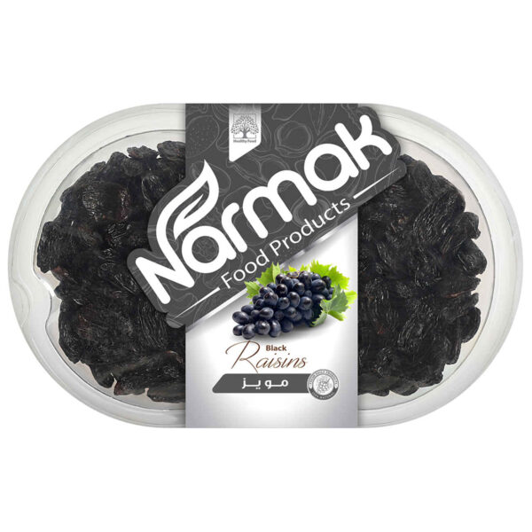Narmak Jumbo Seedless Black Raisins – Hand-Sorted 350g (2)