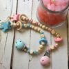 Natural Wooden Pacifier Chain – Safe & Stylish Baby Accessory