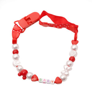 Pacifier Clip with Strong Grip - Attaches to Baby’s Outfit for Easy Access to