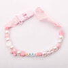 Pacifier Clip with Strong Grip - Attaches to Baby’s Outfit for Easy Access to