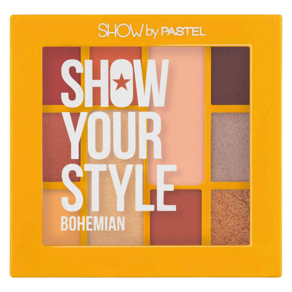 Pastel Eyeshadow Palette Bohemian Model - Matte & Glitter (2)