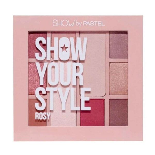 Pastel Eyeshadow Palette Show Your Joy-Rosy Model Shades & Hypoallergenic (1)