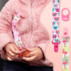Pico Clip Baby Pacifier Strap – Safe, Durable & Easy to Attach Pack of 8