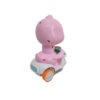 Pink Duck Power Motorcycle Toy – Friction-Powered & No Batteries Needed so Perfect for Toddlers