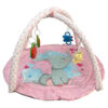 Pink Elephant Play Mat – Soft & Cozy Adventure for Your Baby (2)