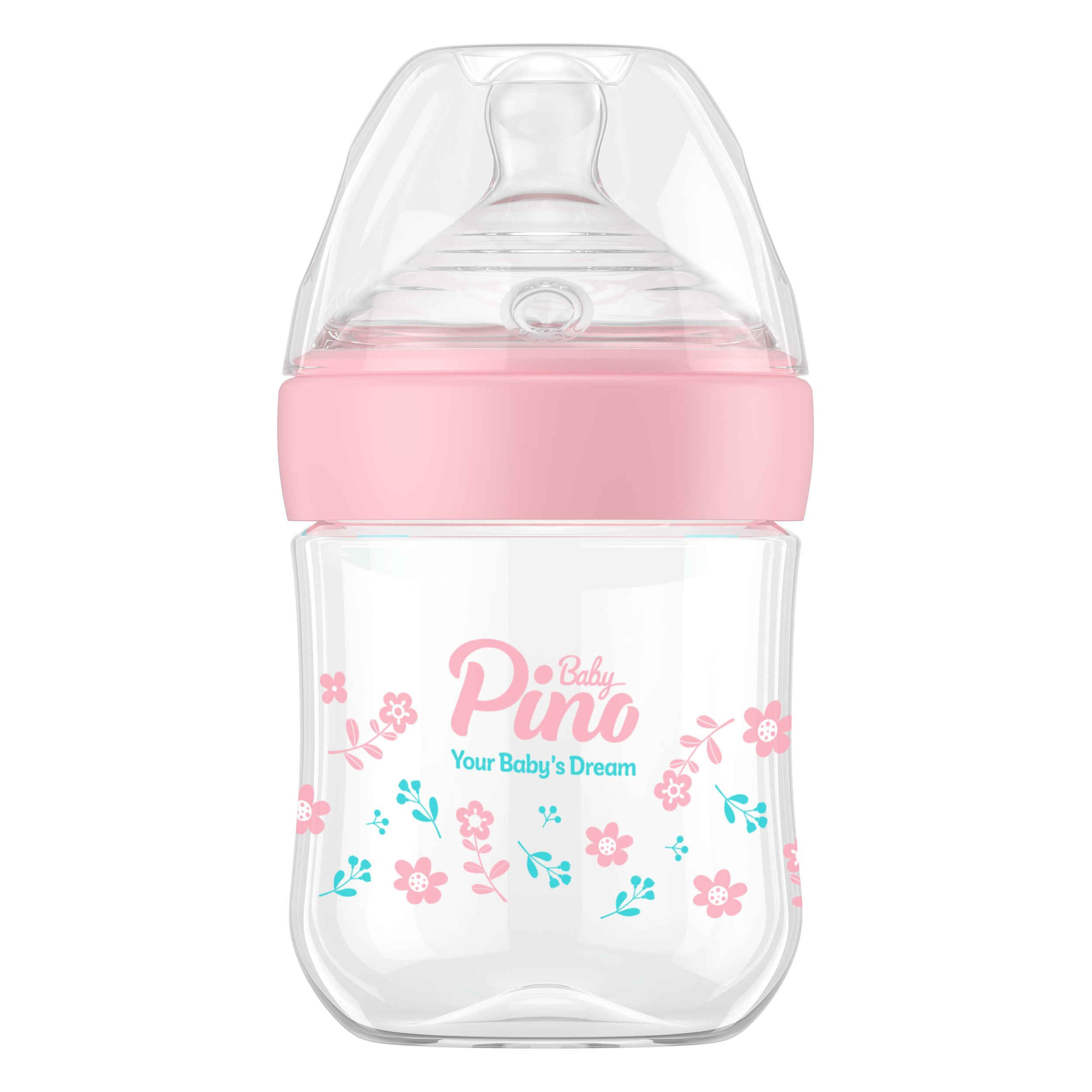 Pino Baby Feeding Bottle – Comfortable & Easy to Use, 150ml