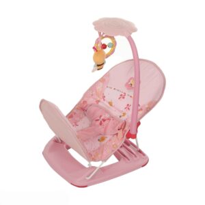 Portable Manual Baby Bouncer for Newborns & Infants – Suitable for Rock, Play, Nap