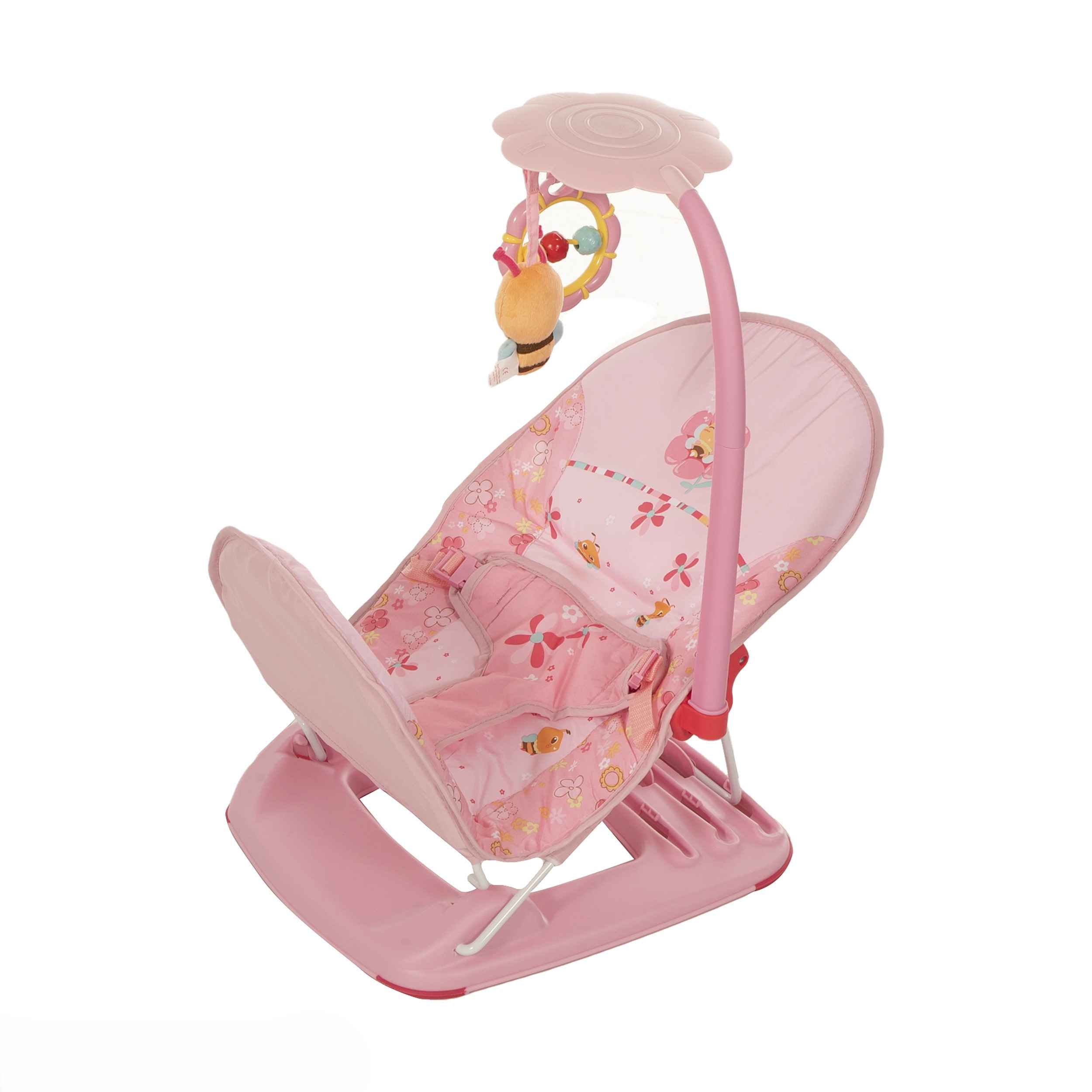 Portable Manual Baby Bouncer for Newborns & Infants – Suitable for Rock, Play, Nap