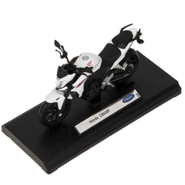 Premium Die-Cast Honda CB500 Motorcycle Toy – 118 by Welly (5)