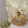 Raffia Oversized Tote – Stylish Handwoven Bag with Bamboo Handles