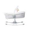 Rella 2-in-1 Electric Baby Cradle & Rocker – Adjustable Seat Musical Toy Bar & Washable Cover
