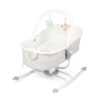 Rella 2-in-1 Electric Baby Cradle & Rocker – Adjustable Seat Musical Toy Bar & Washable Cover
