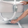Rella 2-in-1 Electric Baby Cradle & Rocker – Adjustable Seat Musical Toy Bar & Washable Cover