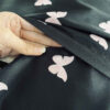 Satin Pillowcase – Lightweight Soft Decorative Butterfly Design