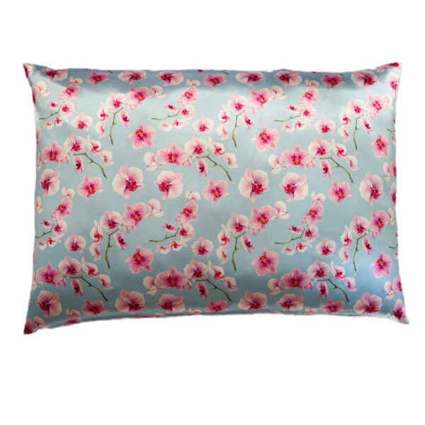 Satin Pillowcase – Smooth Comfort Inspired by Orchid Flowers (3)