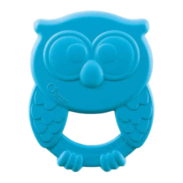 Silicone Baby Teether for Sore Gums – Safe, Easy for Infants to Hold with Owl Design (1)