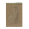 Sitting Figure Sketchbook - Ideal for Artists Studying Posture and Composition (3)