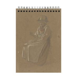 Sitting Figure Sketchbook - Ideal for Artists Studying Posture and Composition