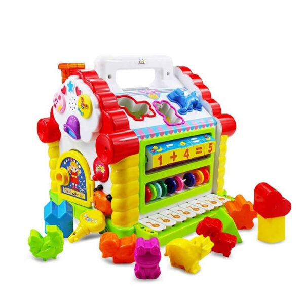 Smart Sorting Toy – Learn Shapes & Colors with House Design for Kids (3)
