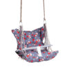 Soft Fabric Indoor & Outdoor Baby Swing – Includes Carry Bag & Secure Harness