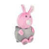 Soft Plush Baby Head Protector – Cute Pink Bunny Design for Newborns