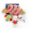 Spiral-Themed Baby Crib Mobile - Suitable for Senses & Imagination with Birds Design