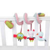 Spiral-Themed Baby Crib Mobile - Suitable for Senses & Imagination with Birds Design