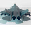 Stealth Fighter Jet Model J-35 – Decorative Collectible with Red & Blue LED Lights and Sound Effects