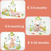 Stylish Play Mat for Baby Rooms, Nurseries & Living Spaces