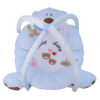 Teddy Bear Design Baby Play Mat with Forest Animal Hanging Toys in Four Colors (1)