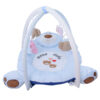 Teddy Bear Design Baby Play Mat with Forest Animal Hanging Toys in Four Colors