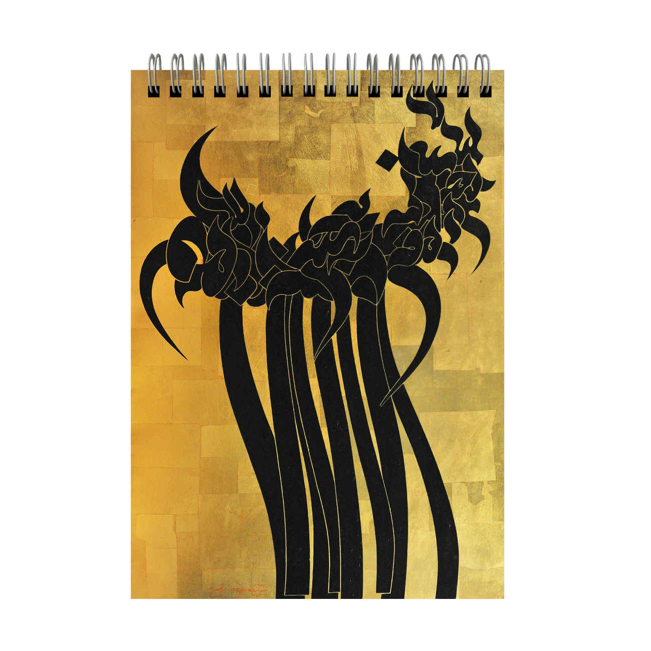 The Art of Calligraphy – 40 Pages of Precision and Elegance in a Compact Design