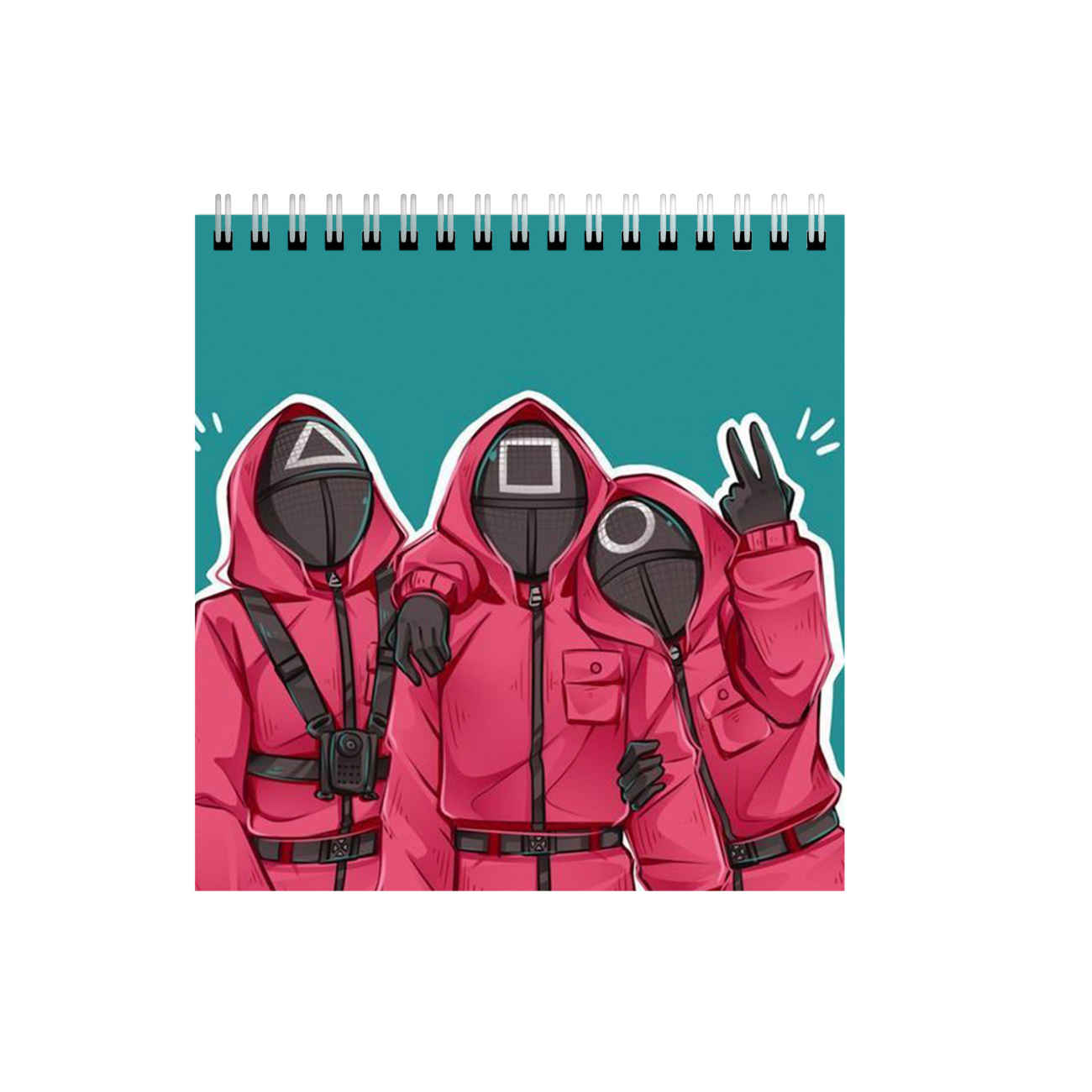 The Squid Game Sketchbook – Pages to Draw Survive & Dominate