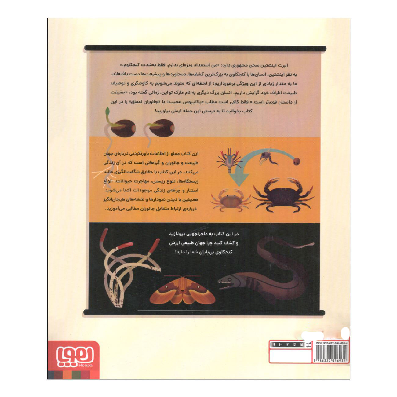 The World of Nature and Endless Curiosity Book by Amanda Wood & Mike Jolly (Farsi)