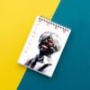 Tokyo Ghoul Themed Spiral Notebook – 50 Sheets of Premium Cream Paper