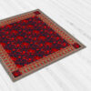 Traditional Persian Style Square Tablecloth – Decorative Fabric Cover for Dining and Home Décor