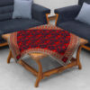 Traditional Persian Style Square Tablecloth – Decorative Fabric Cover for Dining and Home Décor