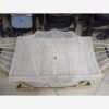 Traditional Wooden Baby Cradle – Large Hammock-Style Swing with Removable Mosquito Net