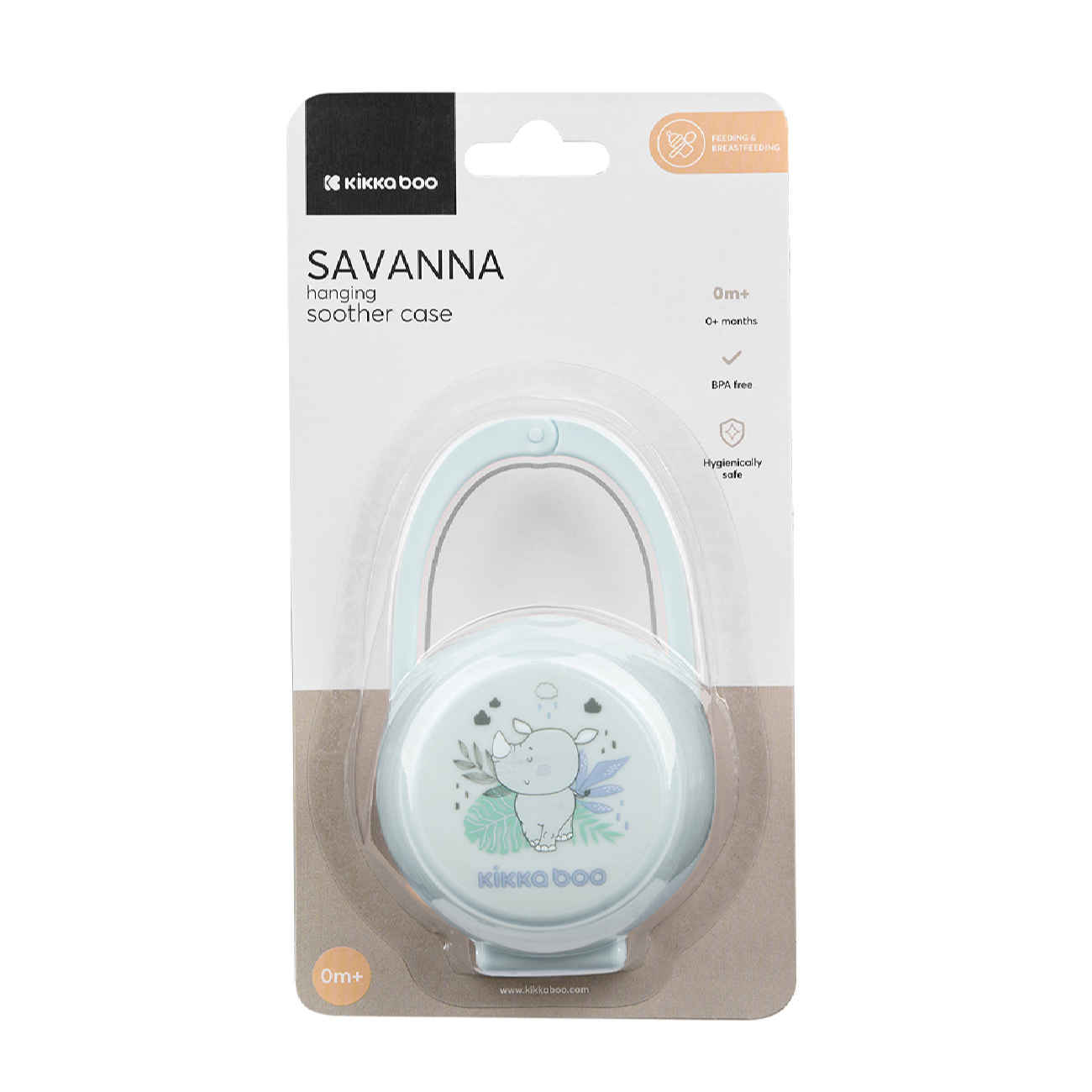 Travel-Friendly Pacifier Case – Protect & Carry Baby’s Pacifier with Elephant Design