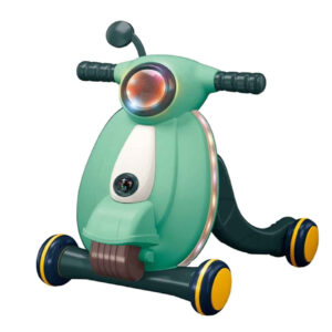 Unique Motorbike Baby Walker – Convertible Scooter with Musical Panel & Safety Brake