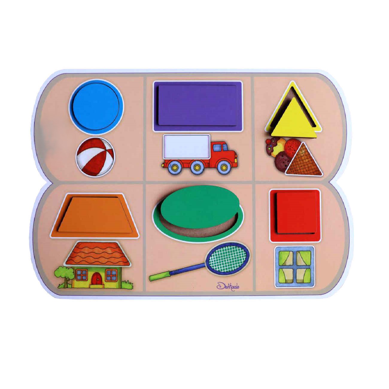 Village-Themed Educational Puzzle Game – Match What With What