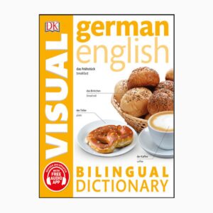 Visual German Dictionary Book by DK (German-English)