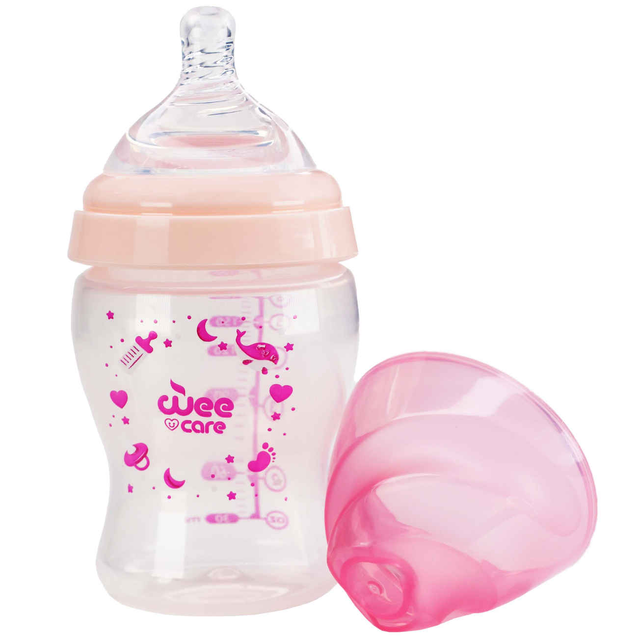 Wee Care Mom Sense Model - Wide-Neck Baby Feeding Bottle - Anti-Colic ...