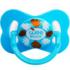 Wee Care Orthodontic Pacifier – Bird Design with Handle and Protective Cap (0–6 Months)