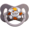 Wee Care Orthodontic Pacifier – Bird Design with Handle and Protective Cap (0–6 Months) (4)