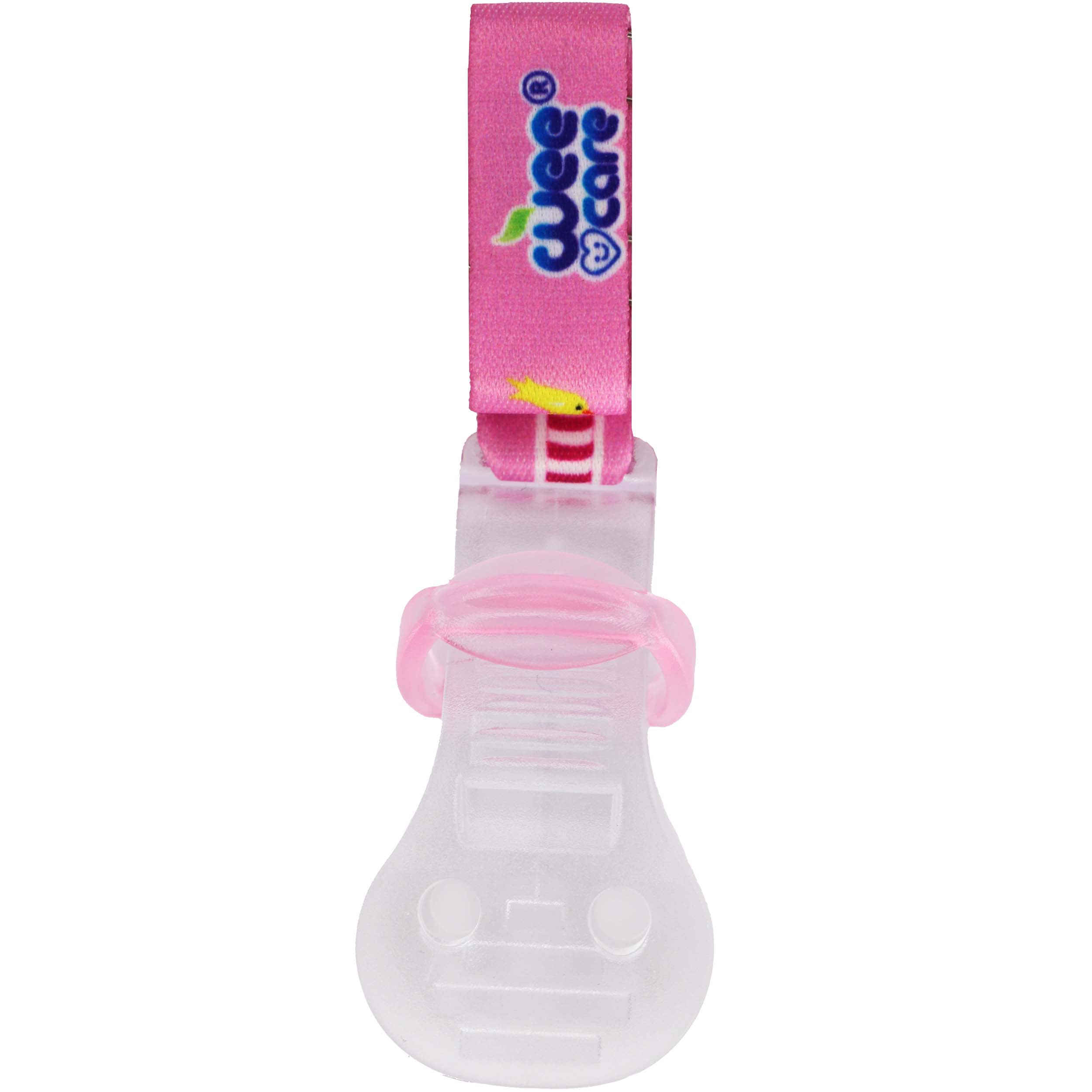 Wee Care Pacifier Clip & Chain – Fabric Model, Keeps Pacifier Off the ...