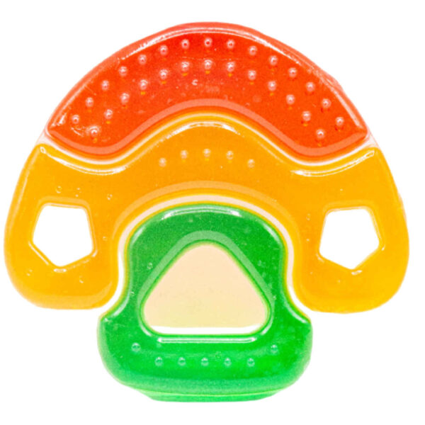 Wee Care Soft Teething Toy for Infants – Safe & Chewable, Mushroom Design (2)