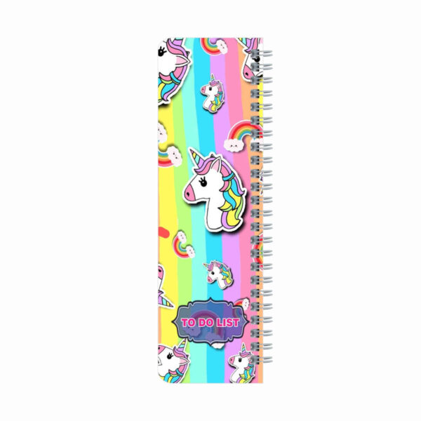 Whimsical Unicorn-Themed To-Do List Notebook – Perfect Planner for Kids & Students and Creative Minds (2)