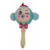 Wooden Baby Rattle – Cute Monkey Design for Newborns & Toddlers