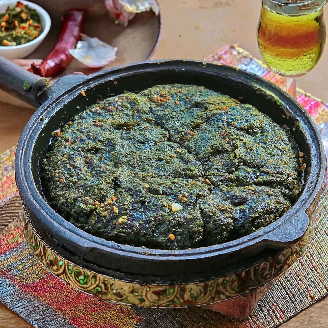 Zar Negaran Dried Herb Mix for Kuku Sabzi -100g